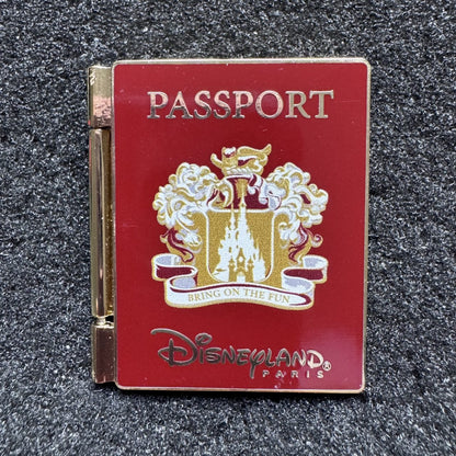 Stitch Pin Trading Carnival Passport Hinged Pin