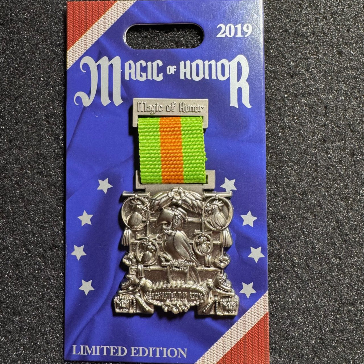 Enchanted Tiki Room Magic Of Honor Medal Pin
