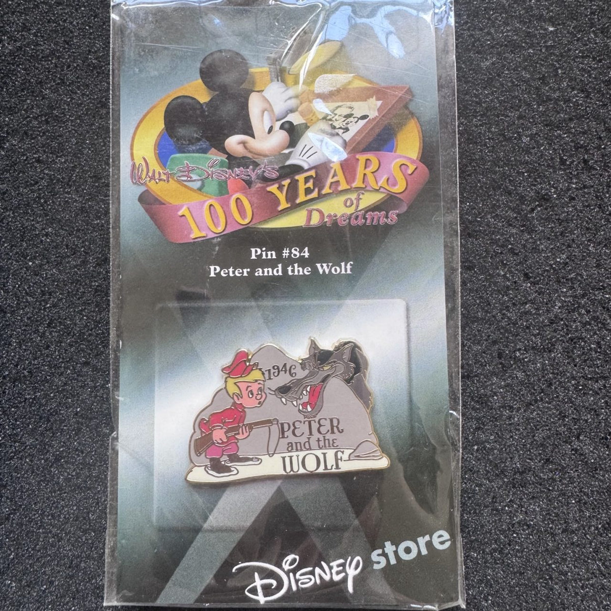 Peter & the Wolf Pin #84 100 Years of Dreams Pin