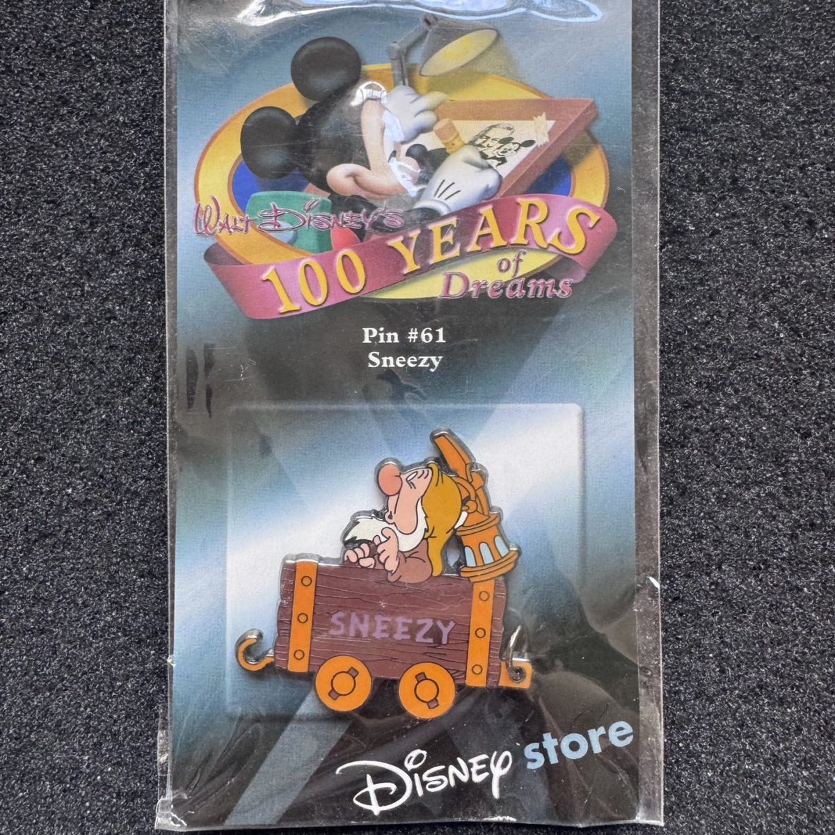 Sneezy Pin #61 100 Years of Dreams Pin