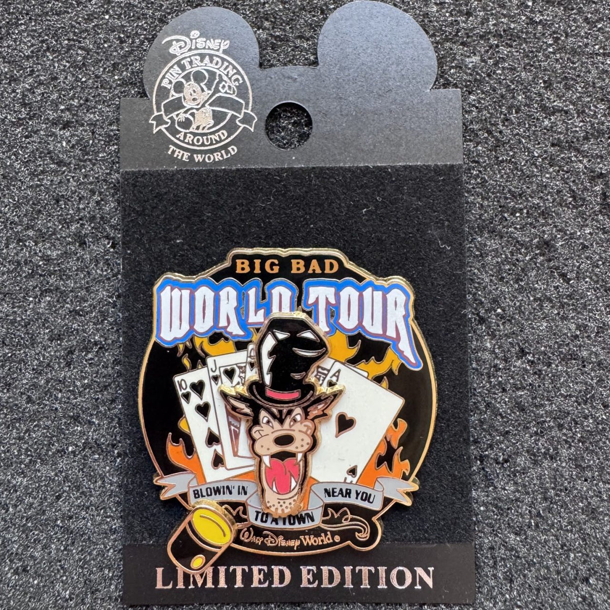 Big Bad Wolf Spotlight Game Collection Pin