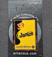 Janice Poster The Muppets Studio ArtLand Pin