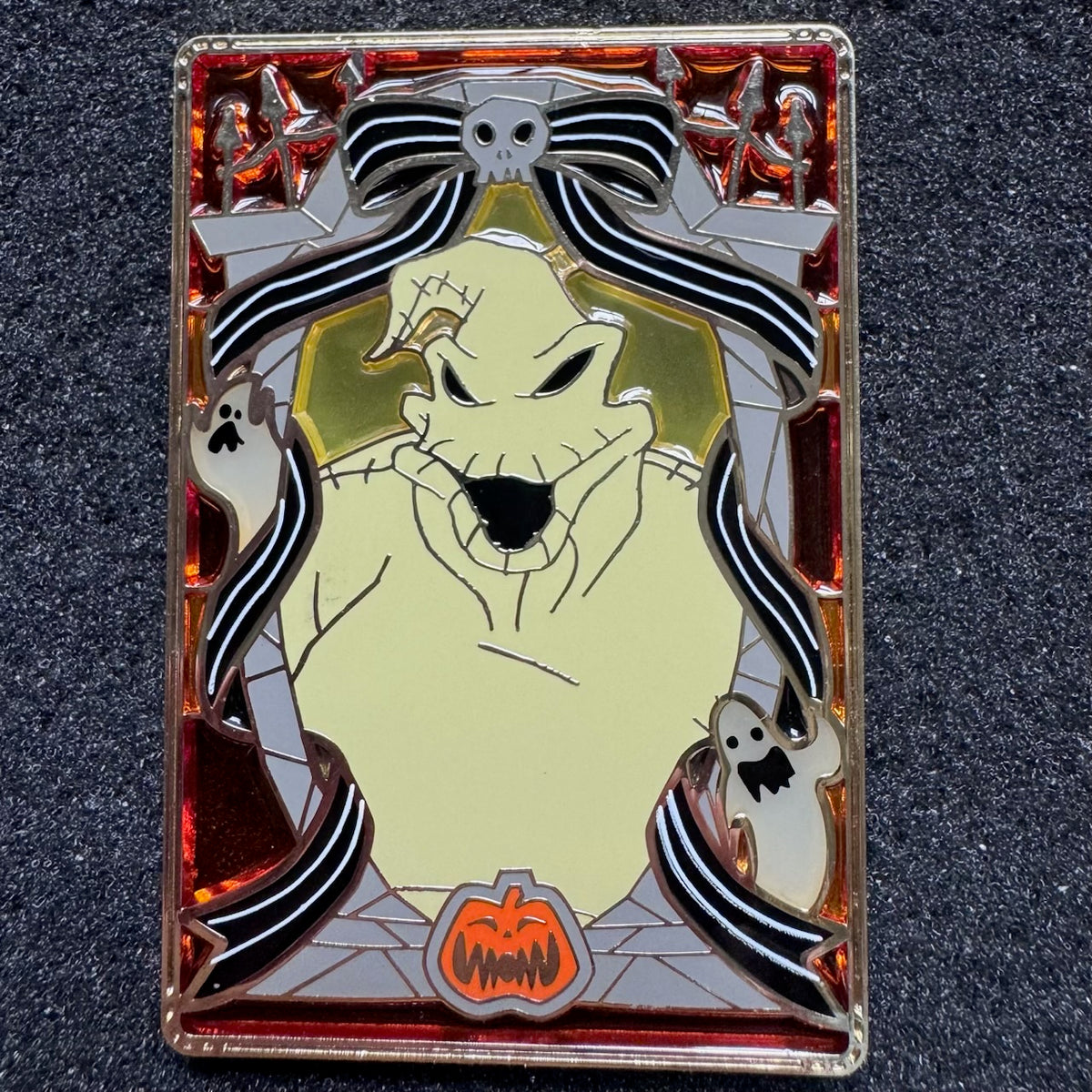 Oogie Boogie The Nightmare Before Christmas Pink a la Mode Pin