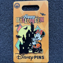 Minnie & Figaro Happy Halloween Pin