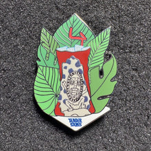 Red Krakatoa Trader Sam's Tiki Mugs Mystery Pin