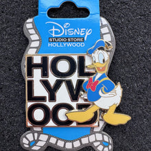 Donald Duck Character Hollywood Logo Pin