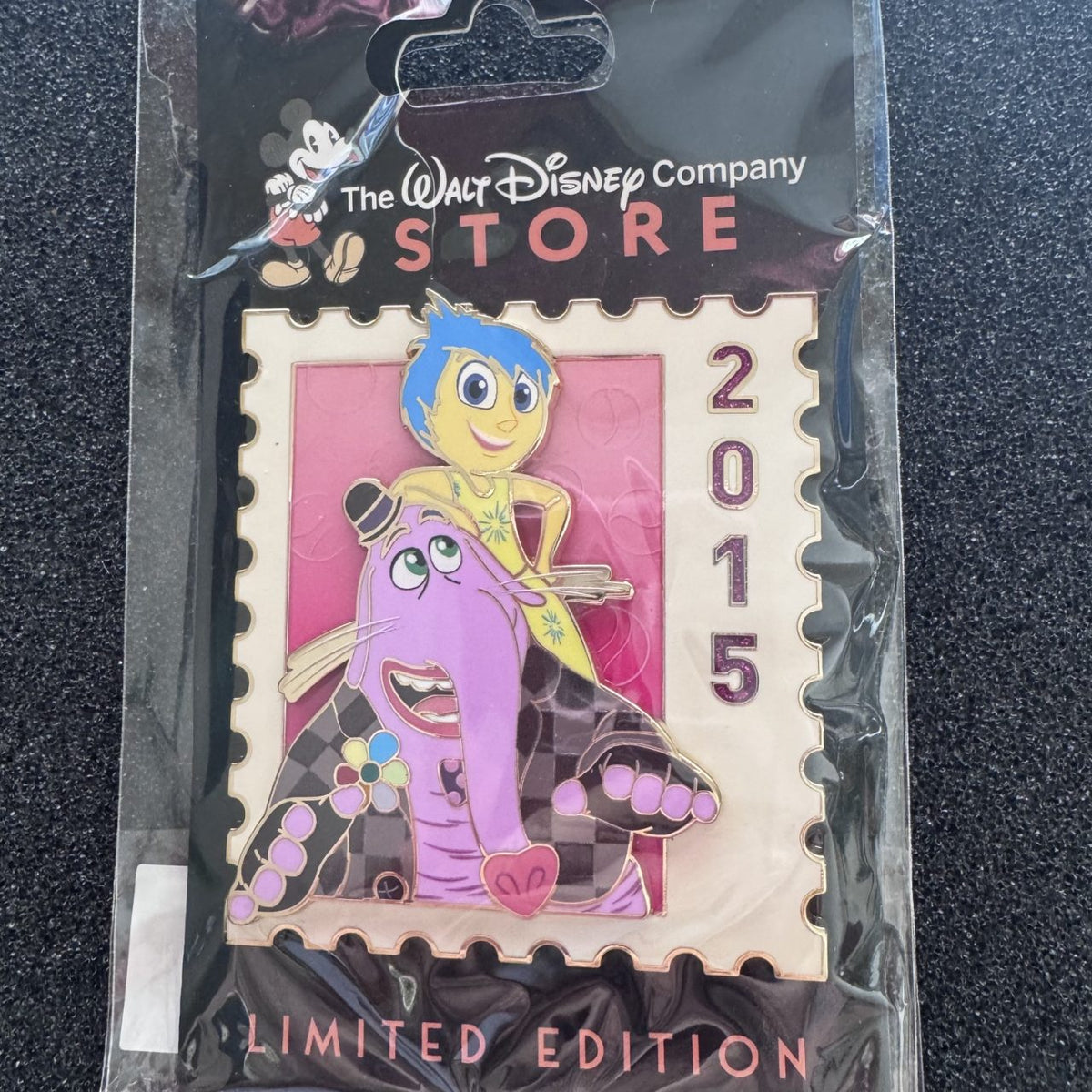Joy & Bing Bong 2015 The Ultimate Disney Stamp Collection D23 Pin