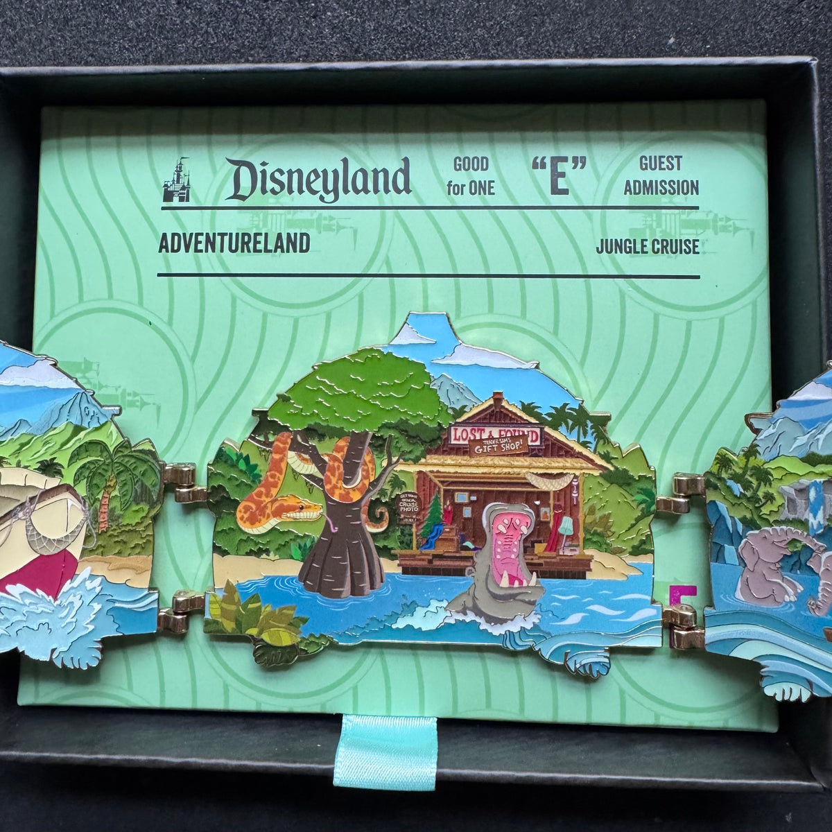 Jungle Cruise Attraction Panoramas WDI Pin
