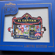 The El Capitan Theater 100 Years in Hollywood Marque Pin