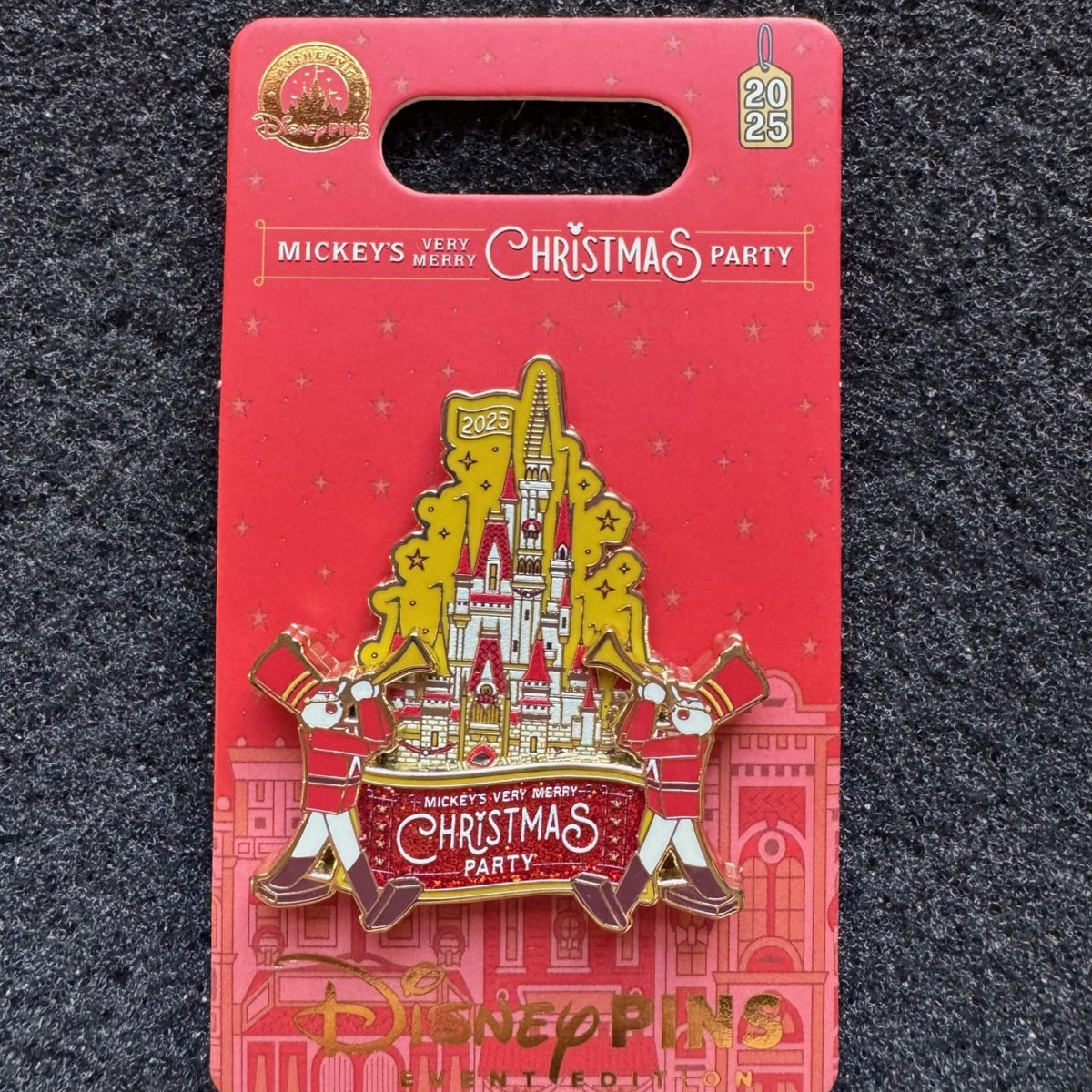 Toy Soldiers Mickey's Very Merry Christmas Party Pin