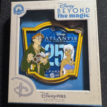 Atlantis 25th Anniversary Disney Beyond the Magic Jumbo Pin