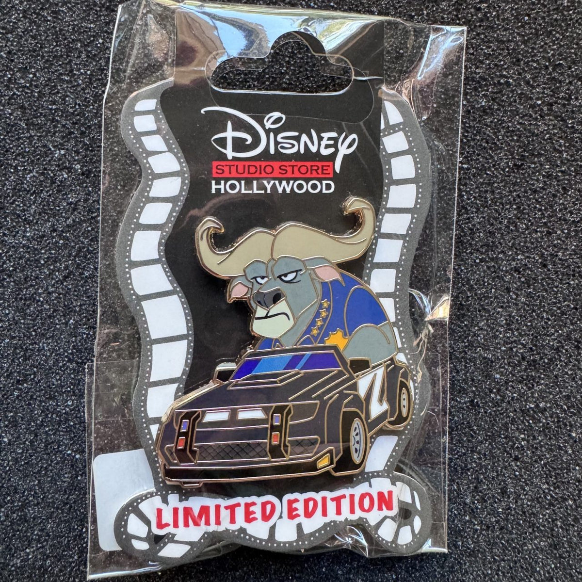 Chief Bogo Zootopia 10th Year Anniversary Pin