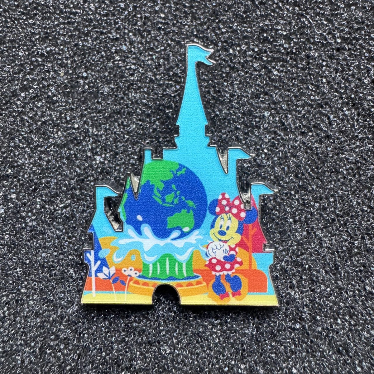Minnie & AquaSphere Cinderella Castle Mystery Pin