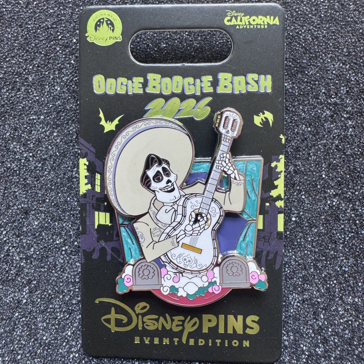 Ernesto de la Cruz Oogie Boogie Bash Pin