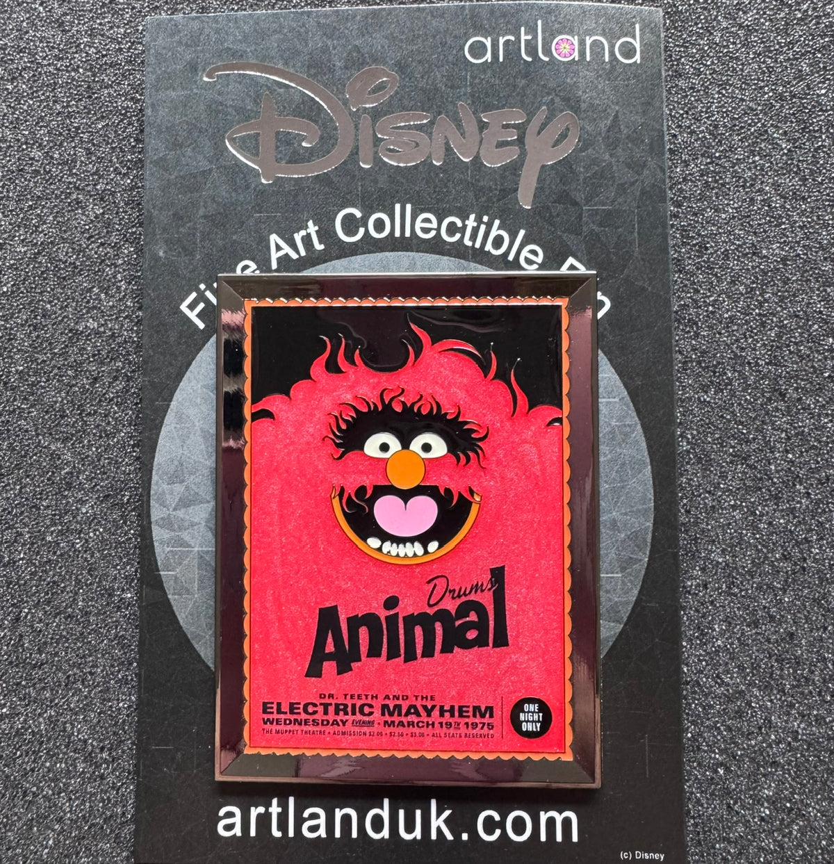 Animal Poster The Muppets Studio ArtLand Pin