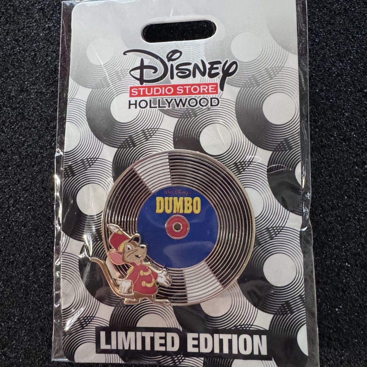 Dumbo Vinyl Records Pin