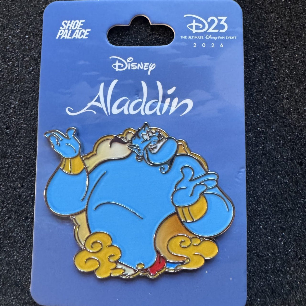 Aladdin Genie Shoe Palace D23 Pin