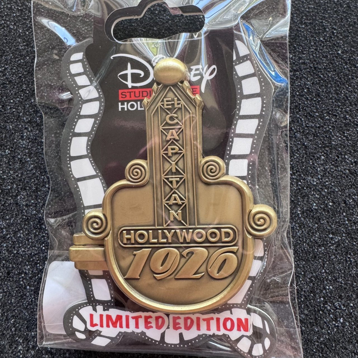 Mickey & Minnie El Capitan Hollywood 1926 Hinged D23 Pin