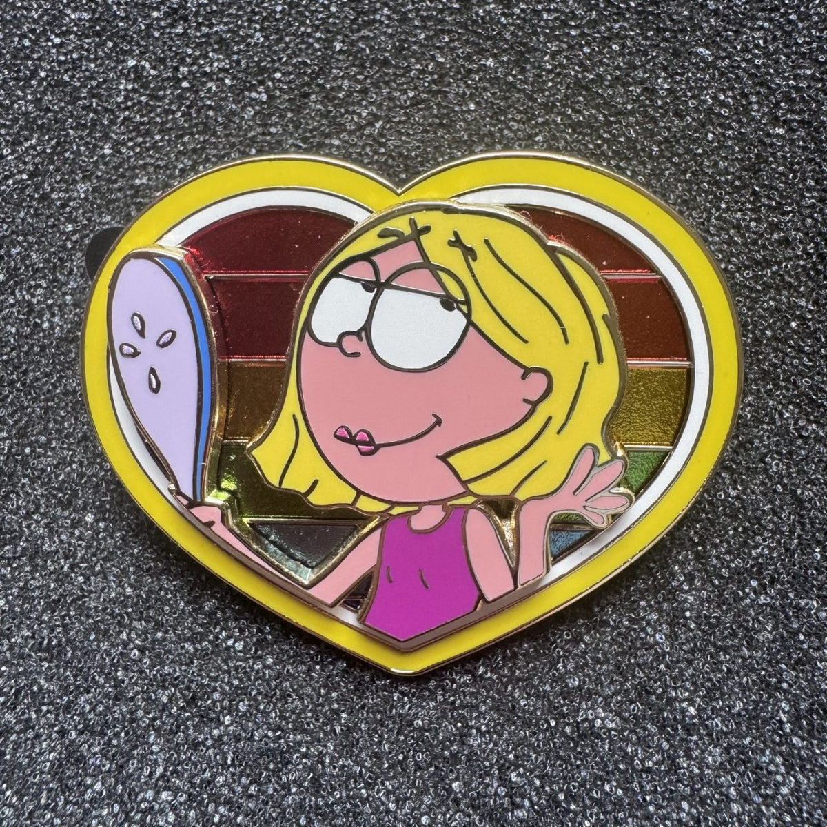 Lizzie McGuire Heart Throwback Mystery DSSH Pin
