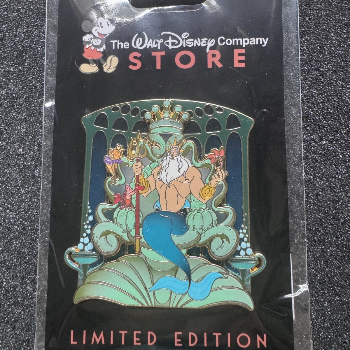 King Triton Royal Chambers TWDC Store D23 Pin