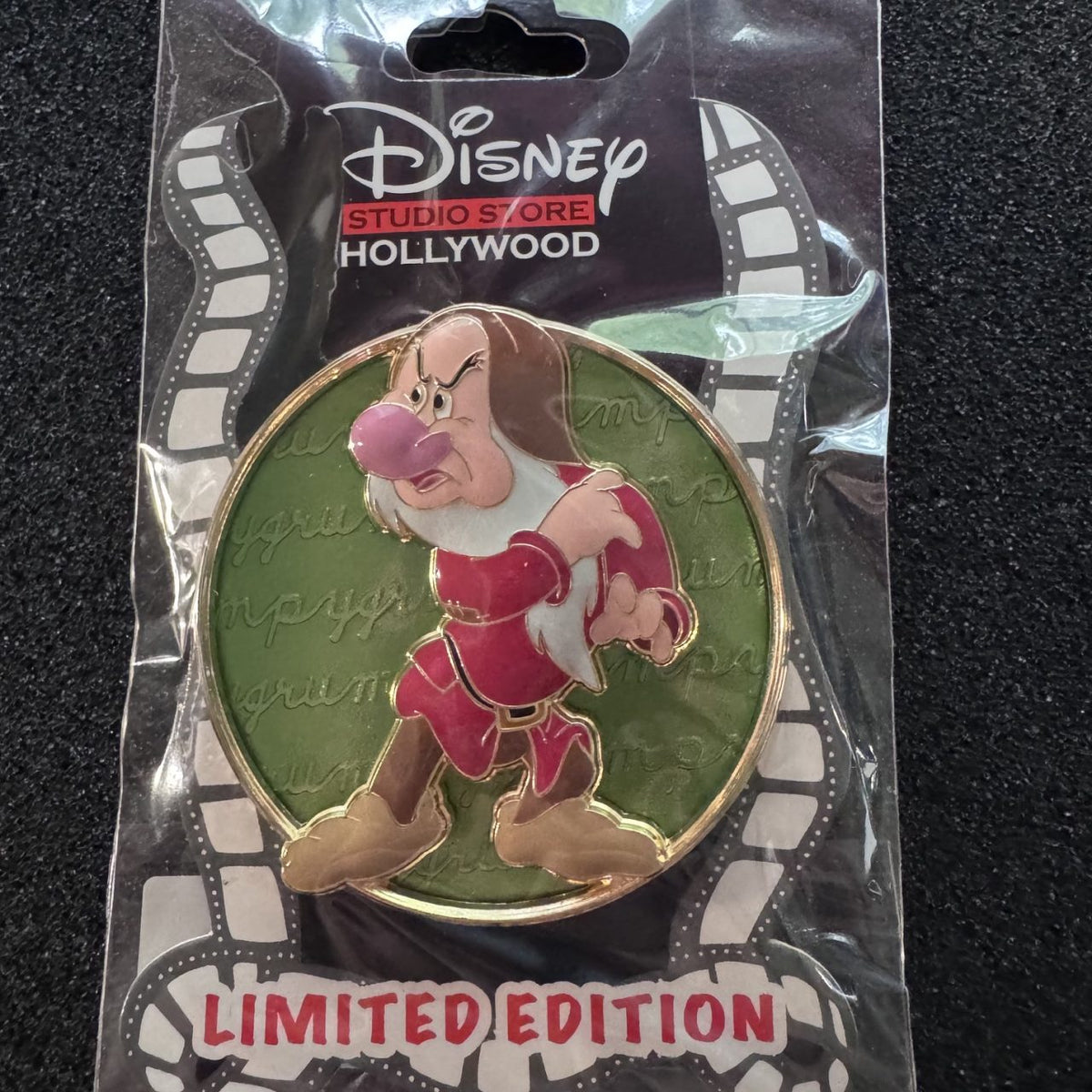 Grumpy Cursive Cuties D23 Pin