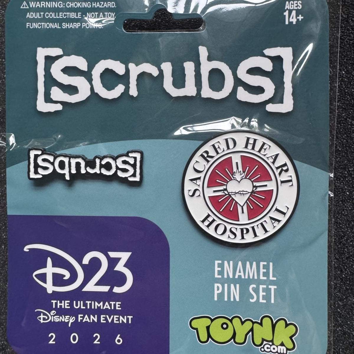Scrubs TOYNK D23 Pin Set