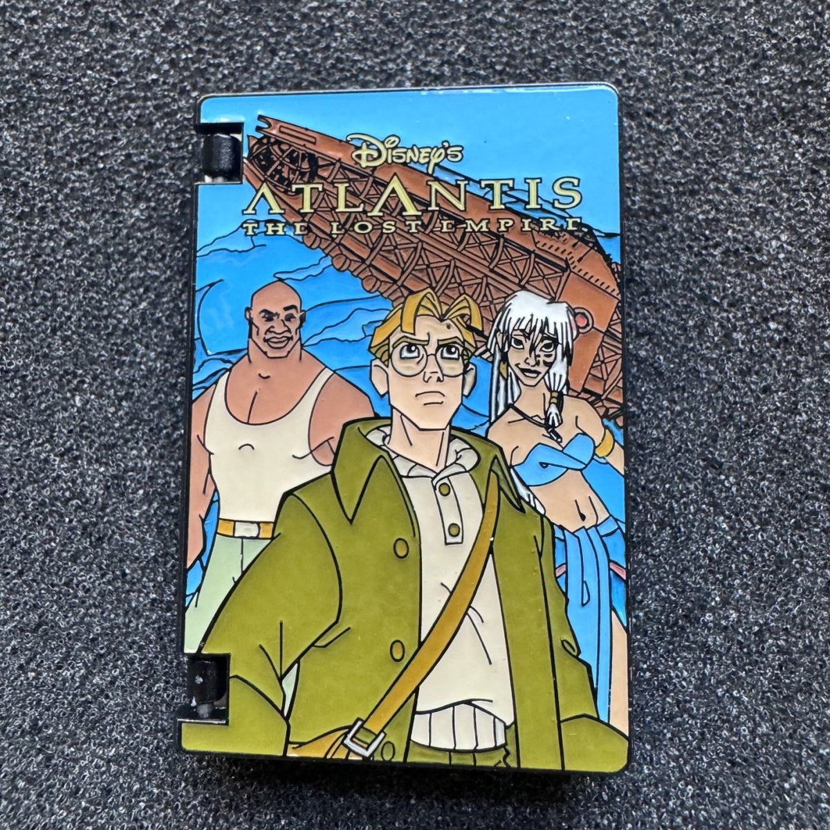 Atlantis The Lost Empire VHS Hinged Blind Box Pin