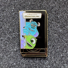 Monsters Inc. Pixar VHS Cover Blind Box Pin
