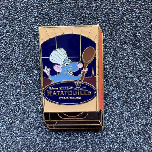 Ratatouille Pixar VHS Cover Blind Box Pin