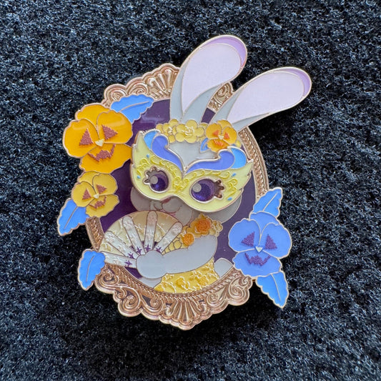 Judy Hopps Zootopia Halloween Sliding Mask Costumes Mystery Pin