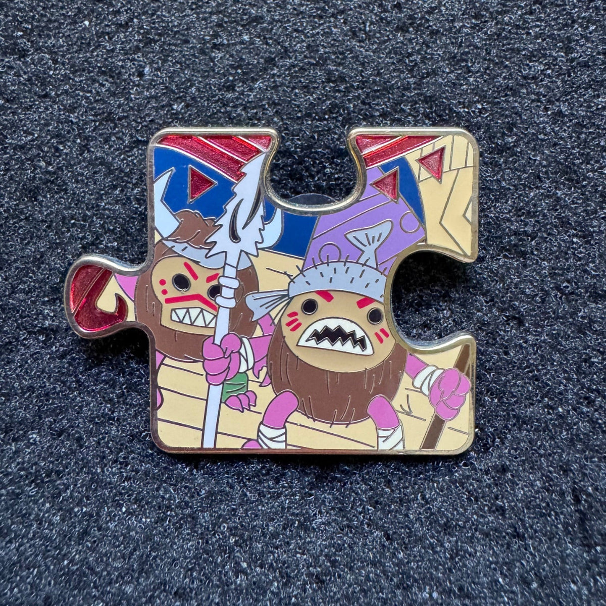 Kakamora Moana Character Connection Mystery Pin