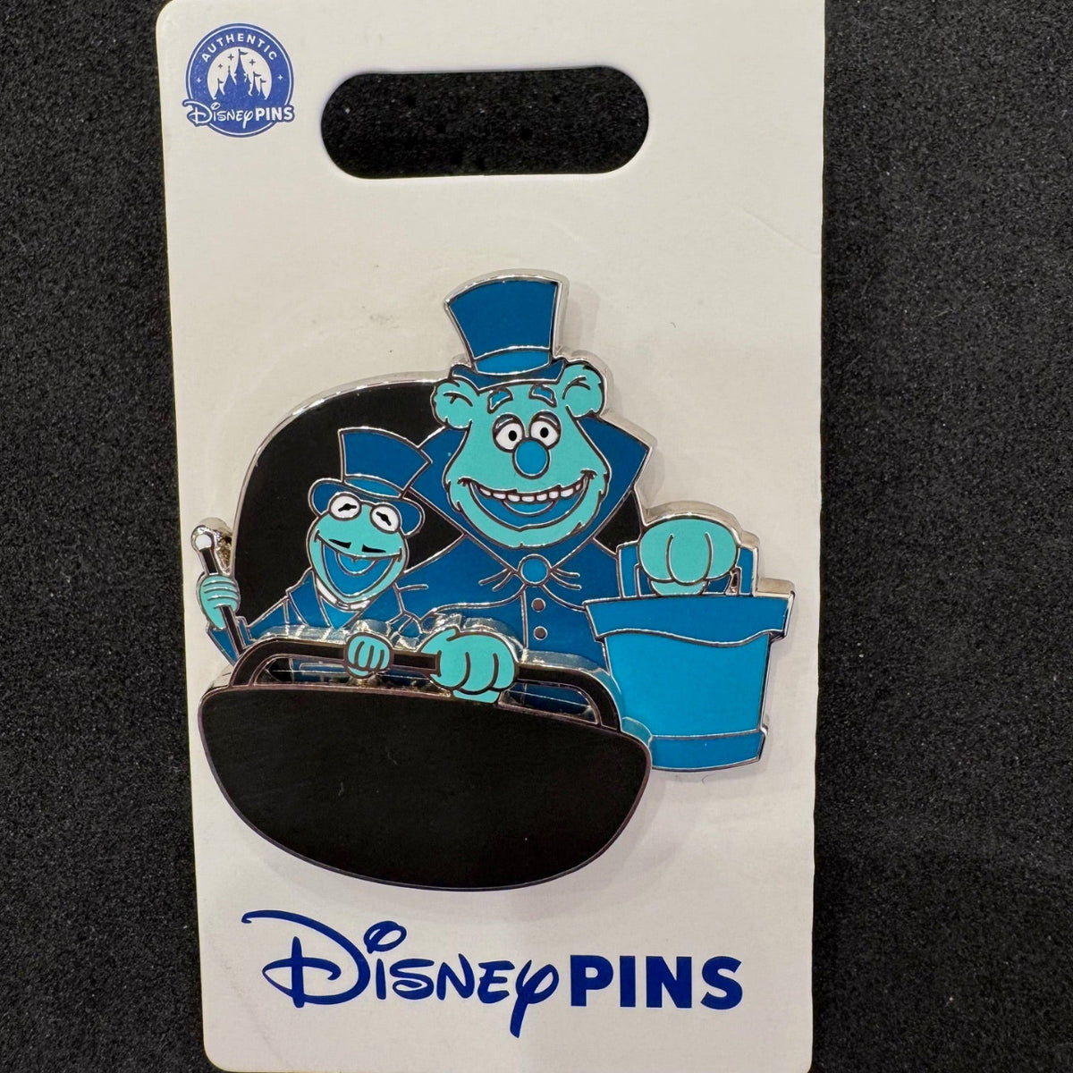 Kermit & Fozzie The Haunted Mansion Doom Buggy Pin