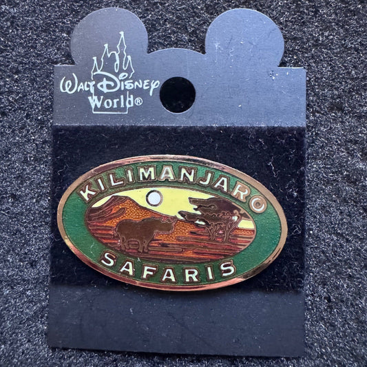 Kilimanjaro Safaris Logo Pin