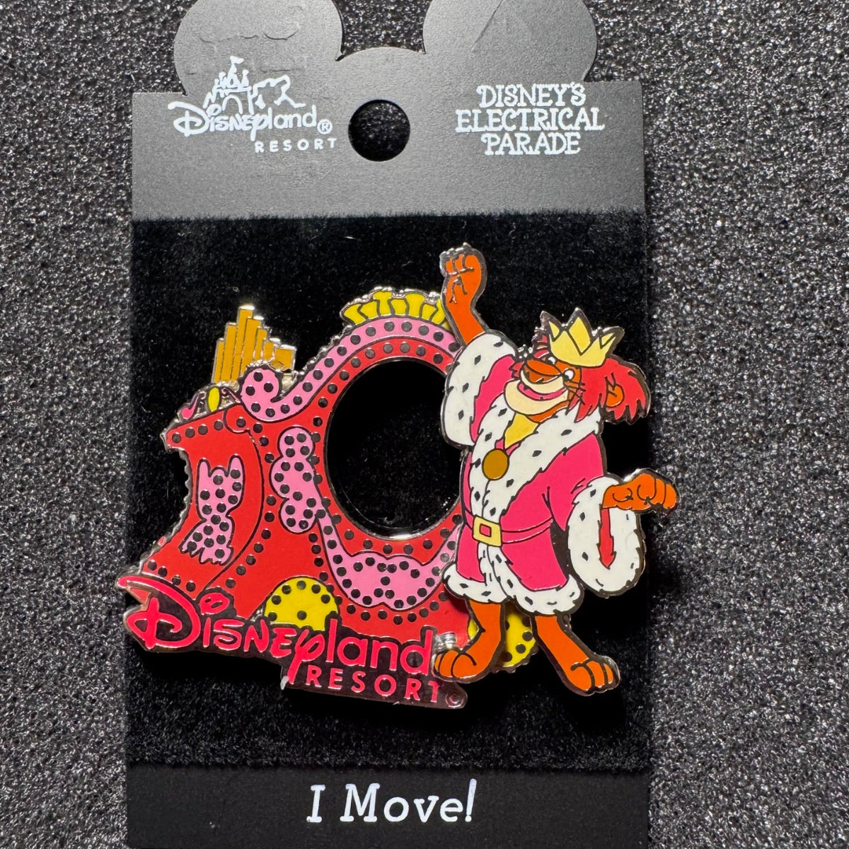 King Leonidas with Calliope Disney's Electrical Parade Pin