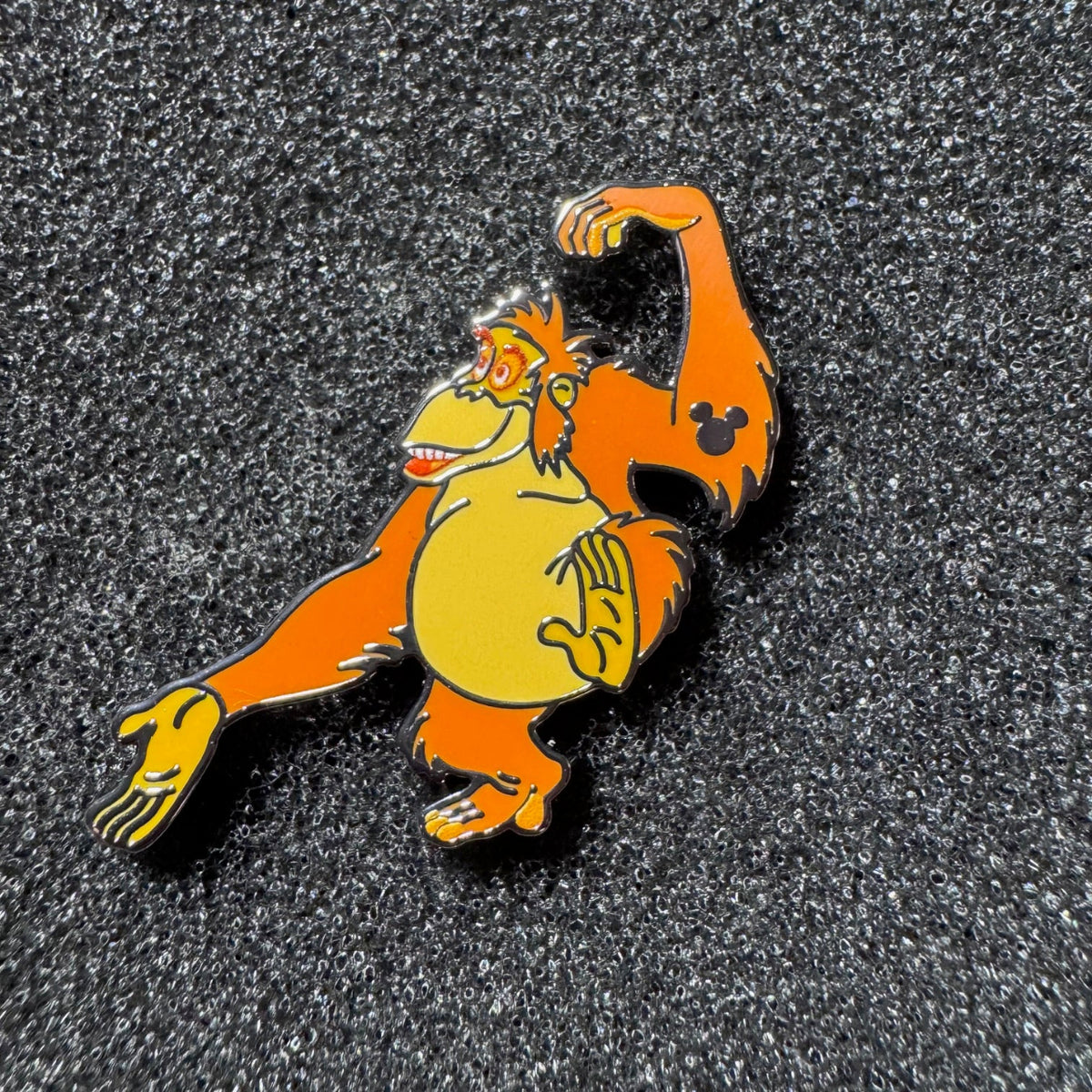 King Louie Orange Color Story Hidden Mickey Wave B Pin