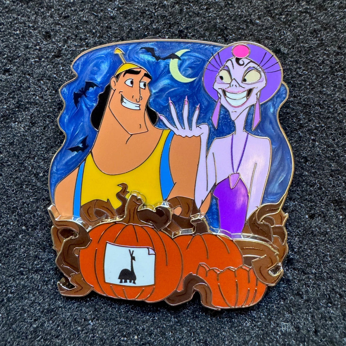 Kronk & Yzma Vile Vines and Villains Pin