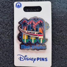 "M" Monorail Magic Kingdom Letters Pin