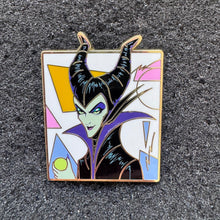 Maleficent Villains Retro Midnight Mystery Pin