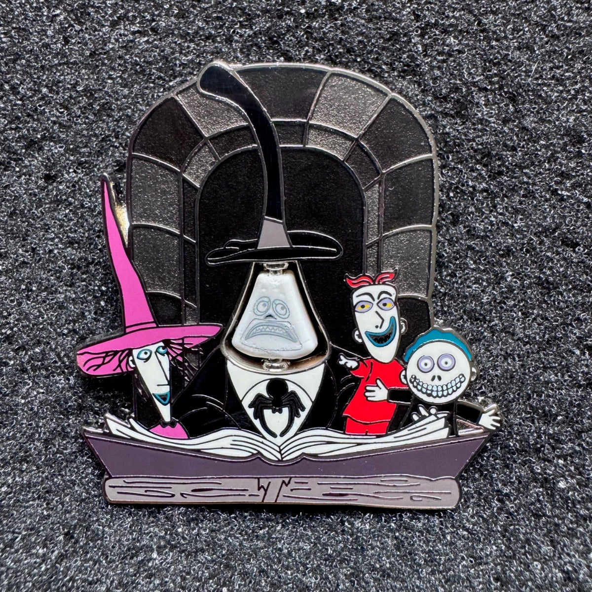 Mayor, Lock, Shock, & Barrel The Nightmare Before Christmas 25th Anniversary Pin