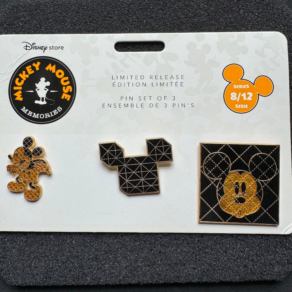 Mickey Mouse Memories Pin Set 8/12