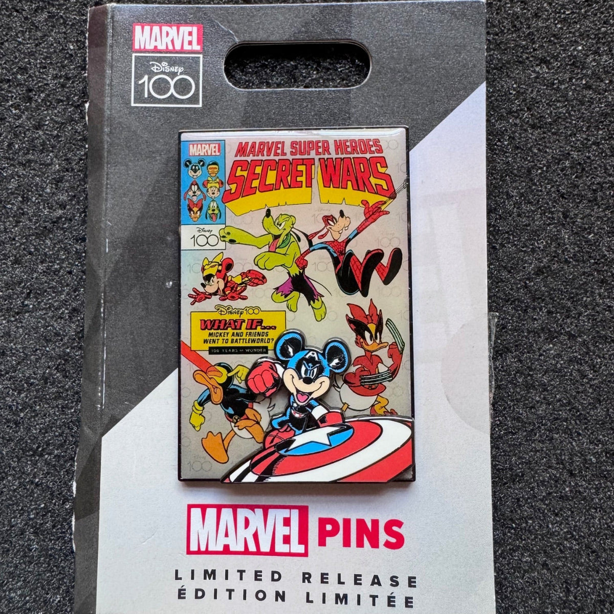 Mickey & Friends Marvel Super Heroes Secret Wars What If... Pin