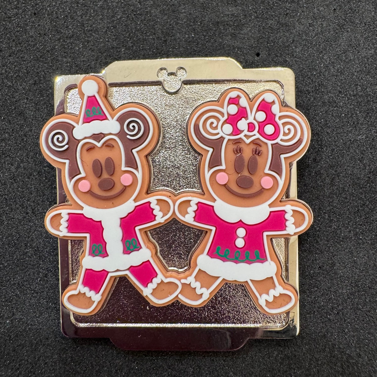 Mickey & Minnie Christmas Cookies 24-Day Advent Calendar Mystery Pin