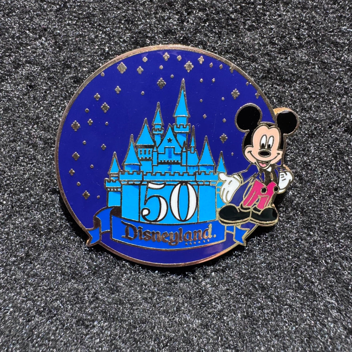 Mickey Mouse Disneyland Resort 50th Anniversary Pin
