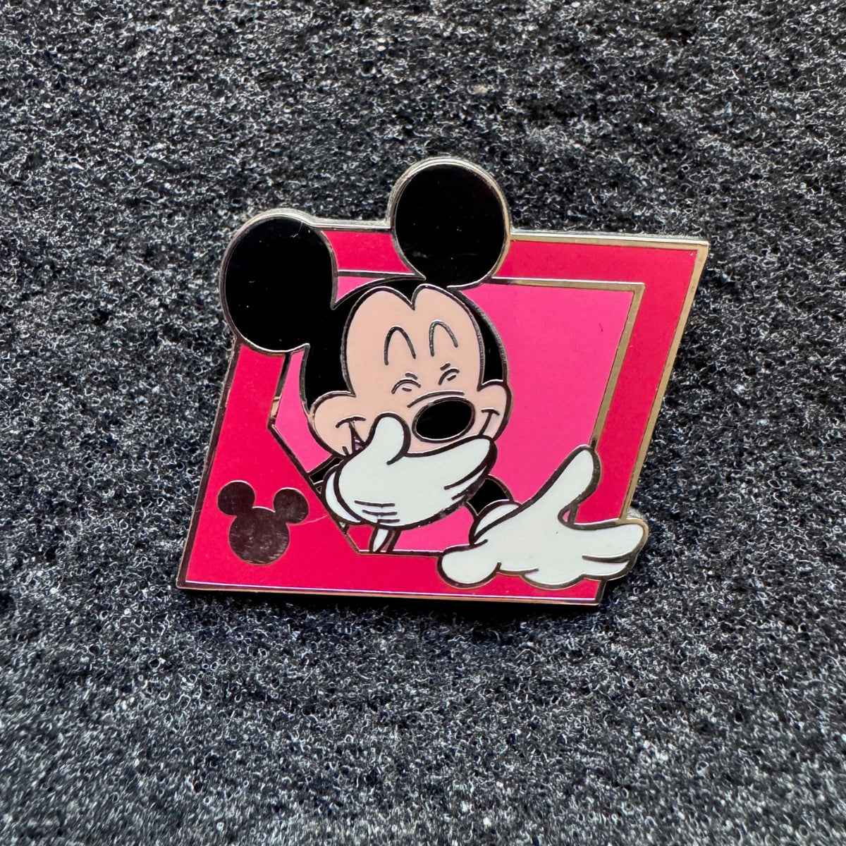 Mickey Off Set Frames Pin