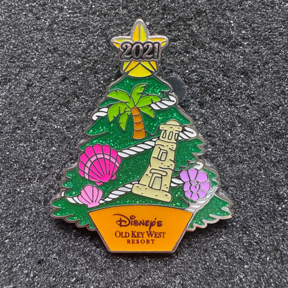 Minnie Mouse Old Key West Resort Christmas Tree Pre-Production Pin