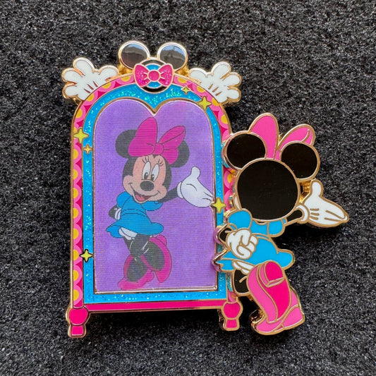 Minnie Mouse Pin Trading Fun Day Mirror Theme Mystery Pin