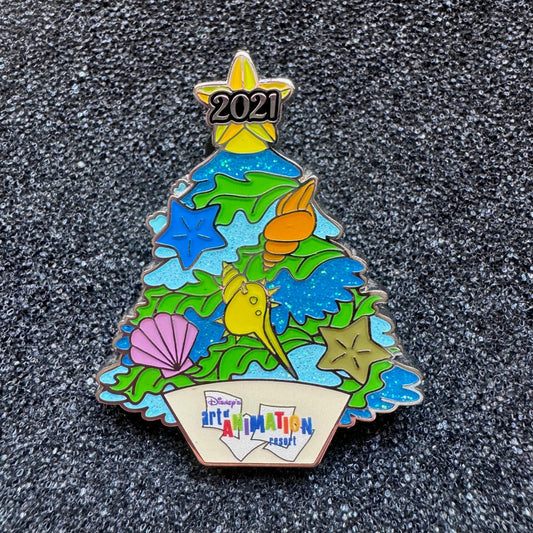Nemo The Art of Animation Resort Christmas Tree Hinged Pre-Production Pin