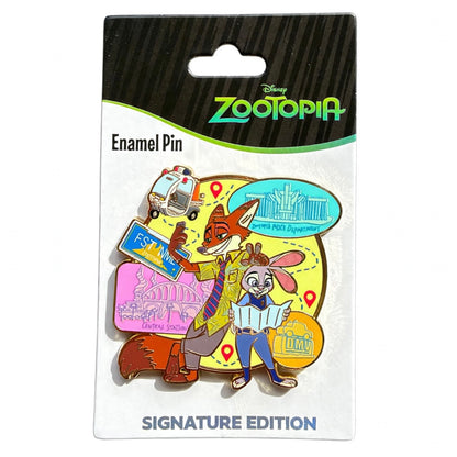 Nick Wilde and Judy Hopps Zootopia Disney Pin