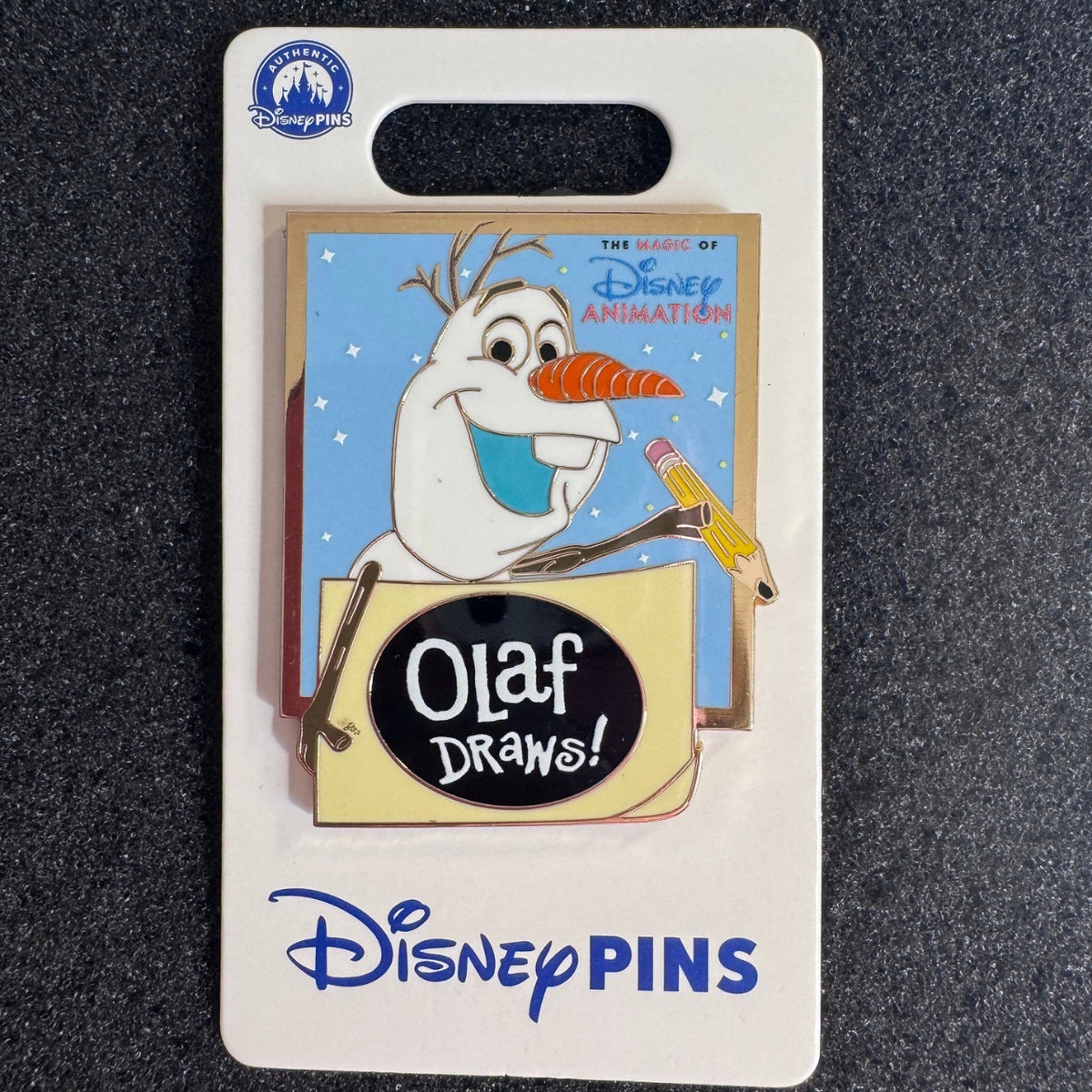Olaf Draws! The Magic of Disney Animation Pin
