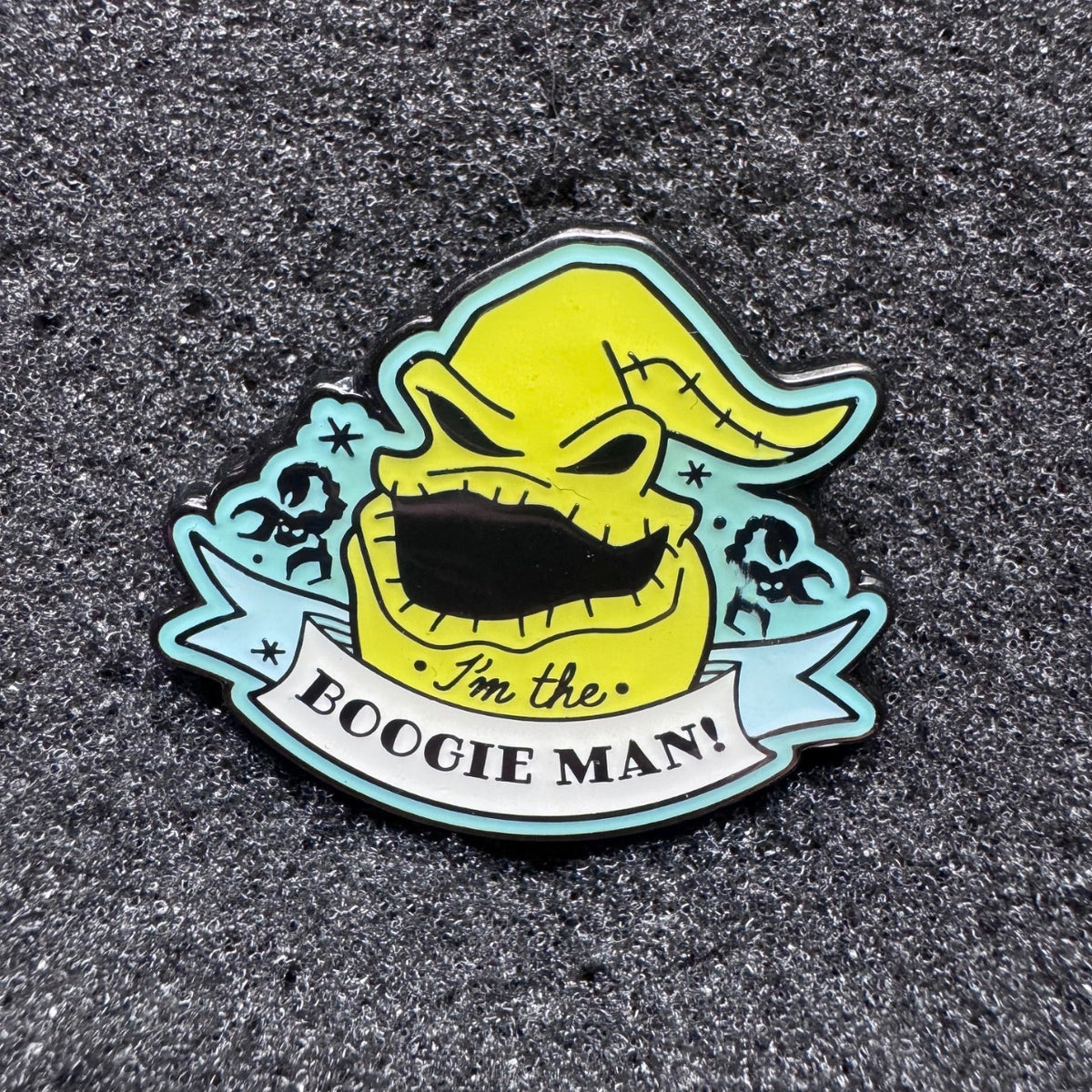 Oogie Boogie "I'm the Boogie Man" Tattoo Quotes Pin